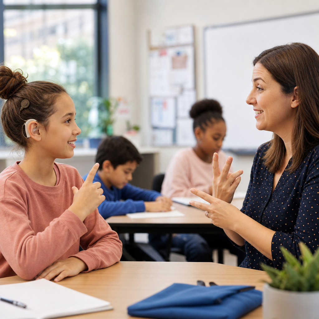 How Schools Can Support Deaf Students