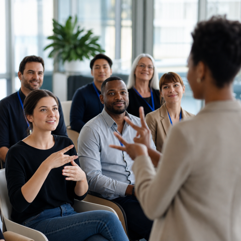 How to Plan Deaf-Friendly Events