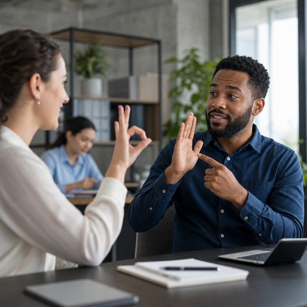Workplace Accessibility for Deaf Employees: A Complete Guide