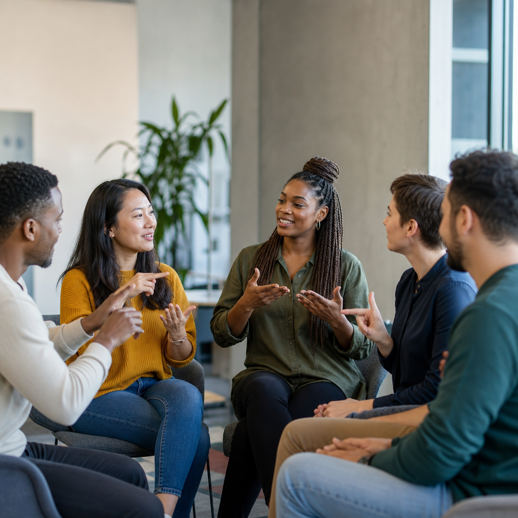 Group Conversations in Deaf Culture: What to Expect