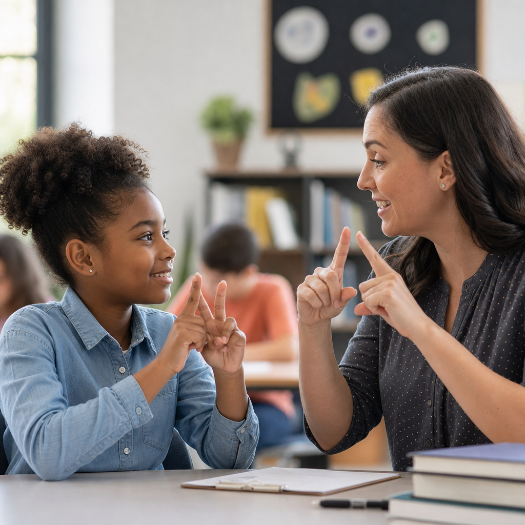 Best Practices for Teaching Deaf Students