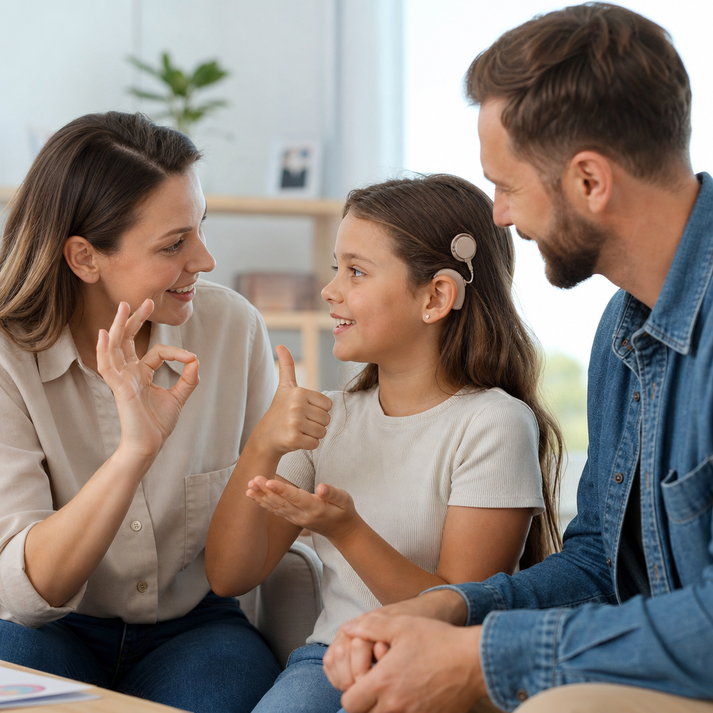 How Hearing Parents Can Support Deaf Children